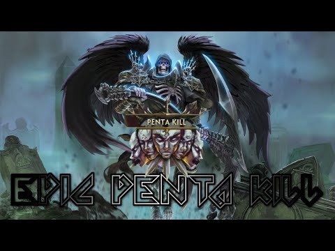 Smite  - Thanatos Penta kill and then losing the game