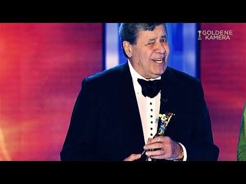 Jerry Lewis wird bei der GOLDENEN KAMERA 2005 für sein Lebenswerk geehrt