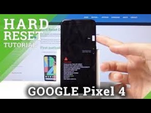How To Factory Reset Google Pixel 4 - Hard Reset