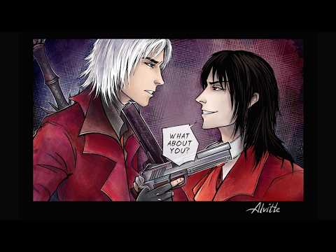 Dante VS Alucard | Devil May Cry X Hellsing Comic dub