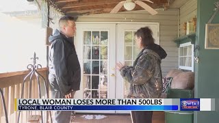 Blair County woman's near-death experience sparks 500-pound weight loss