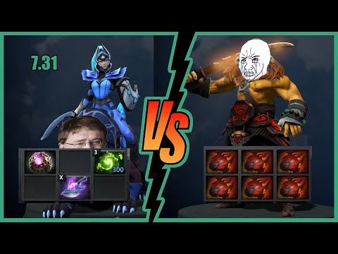 IMBA LUNA 7.31 1vs1 JUGGERNAUT DOTA2 Lvl30. Who'll Beat? #dota2