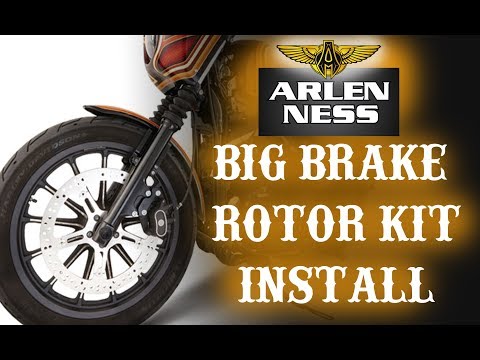 How to Install the Arlen Ness Big Brake Rotor Kit