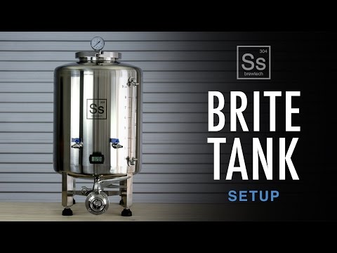 Ss Brew Tech Brite Tank Setup Video