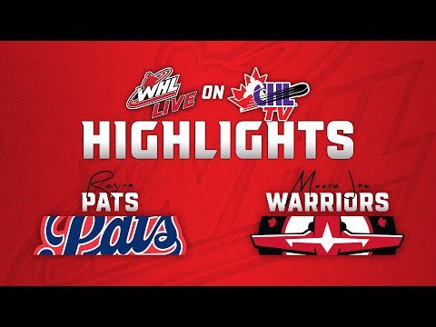 Regina Pats at Moose Jaw Warriors 03/07 | WHL Highlights 2024-25