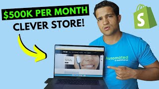 How This CLEVER Shopify Store makes $500K Per Month with 1 Product: Shopify One Product Dropshipping