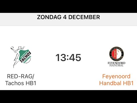 Feyenoord handbal- Tachos HB1