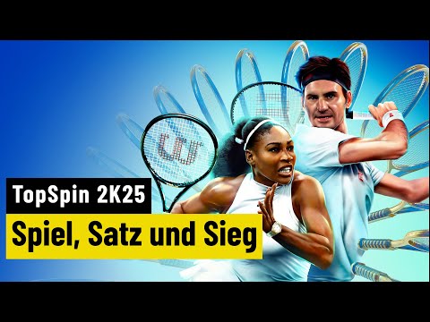 TopSpin 2K25 | REVIEW | Endlich wieder ein Tennisspiel auf Top-Niveau