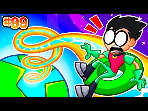 Survive The TALLEST SLIDES in Roblox!