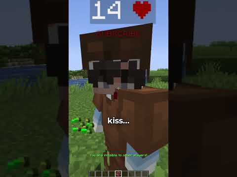 Unbelievable! Minecraft's Kissing Chaos!
