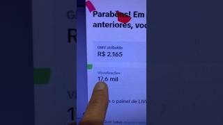 Quanto ganhei nessa live com vídeo no TikTok Shop