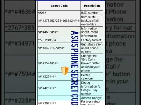 Most important mobile secret code of ONE PLUS, ASUS, NOKIA Mobile phone