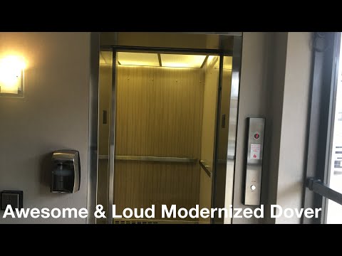 (EPIC MOTOR) Modernized Dover Hydraulic Elevator #2 @ 10625 W. North Ave. in Wauwatosa, WI