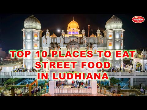 TOP 10 PLACES TO EAT STREET FOOD IN LUDHIANA #ludhiana street food
