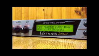 Video thumbnail for DEMO E mu Virtuoso 2000 by Pedro Castillo