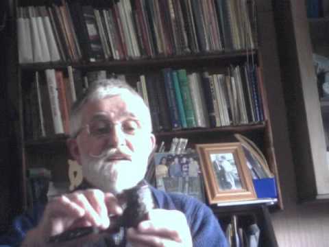 A poker pipe .Rusticated Ash..AVI