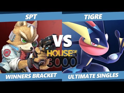 Smash Ultimate Tournament - SPT (Fox) Vs. Tigre (Greninja) SSBU Xeno 190 Winners Bracket