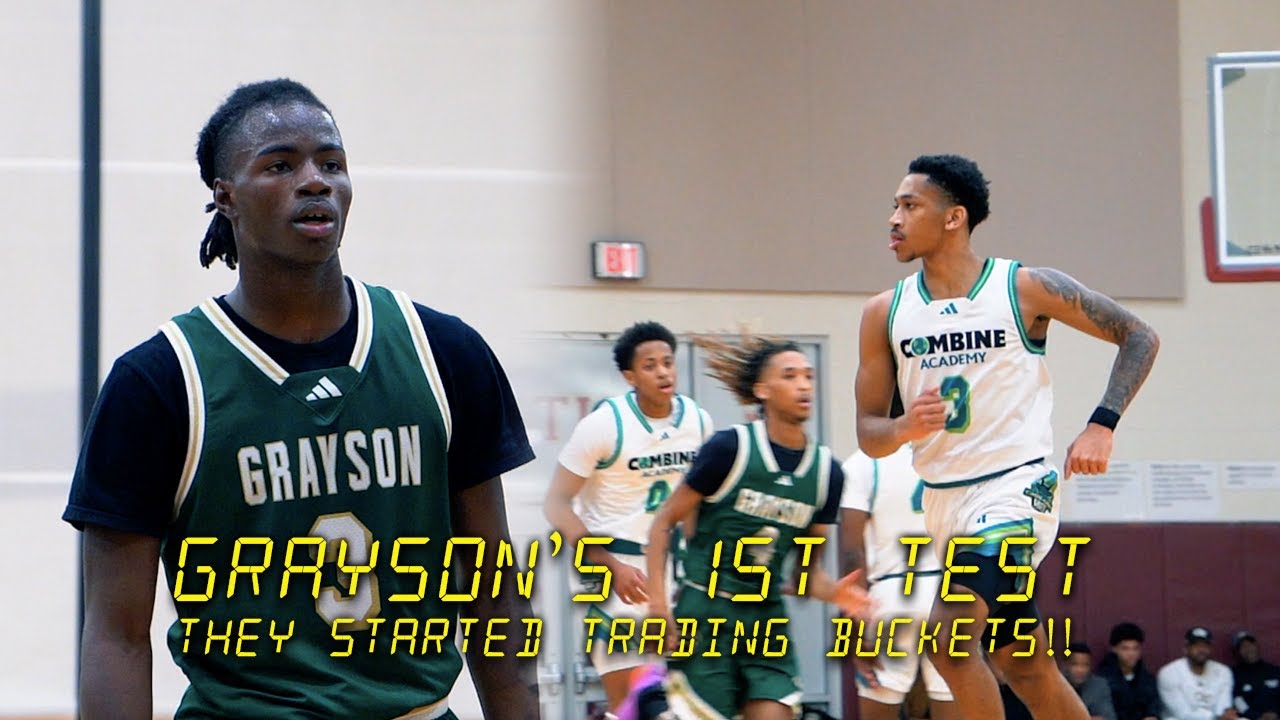 Caleb Holt Was Giving Out PRO BUCKETS VS Shot Creator Auburn Signee At HARD IN THE PAINT CLASSIC