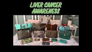 Download the video "Green Bags For Liver Cancer Awareness #livercancerawareness"