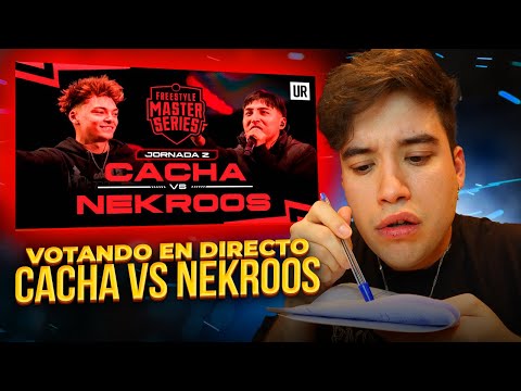 ¡ESTO PODRÍA SER LA FINAL DE PERÚ! NEKROOS VS CACHA - KAPO 013 VOTANDO FMS PERÚ 2023 J02