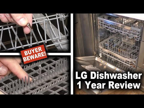 LG Dishwasher Review | TrueSteam Stainless Model # LDP6810SS
