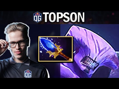 OG.TOPSON FACELESS VOID WITH AGHANIMS IN 7.25 - DOTA 2 PRO GAMEPLAY