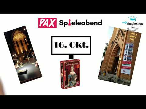 PAX Spieleabend - Trailer | 16.10.2020 - Spielvorstellung: "Love Letter"