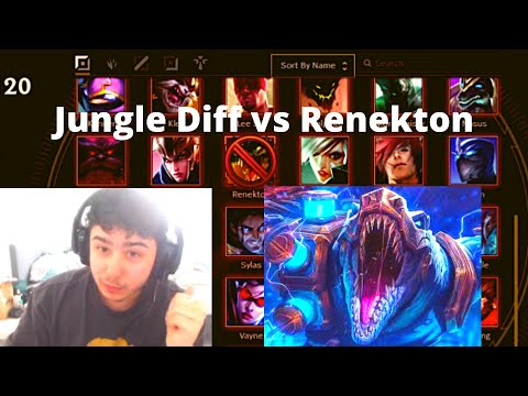 Broken Blade On Why You Need Jungle Diff Against Renekton
