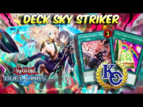 GREATER CONSISTENCY!! Sky Striker Deck with the TOON COMBO | Yu-Gi-Oh! Duel Links