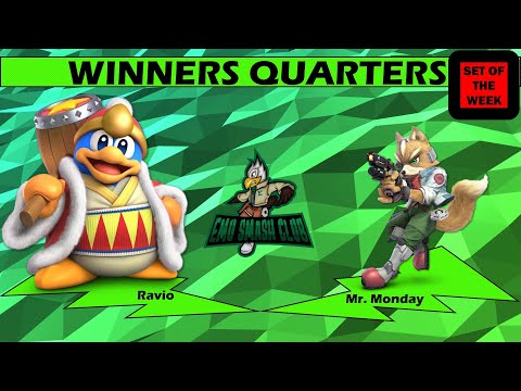 Ravio (King Dedede) vs Mr. Monday (Fox) - EMU Smash Club W20-5 Winners Quarters