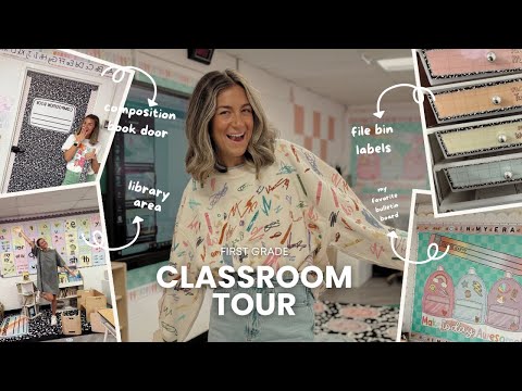 CLASSROOM TOUR: FIRST GRADE🌈🤩✏️💗✨