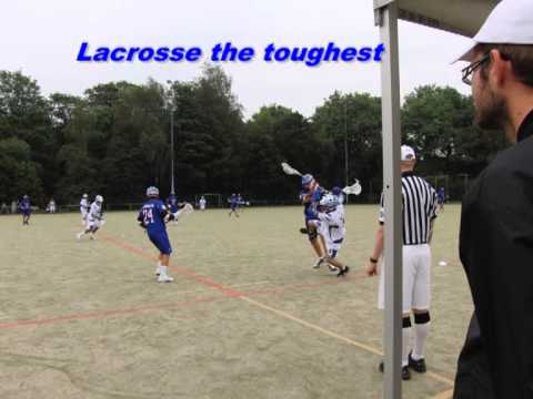 Late hit - 2012 European Lacrosse Championships {Slovakia v Israel}