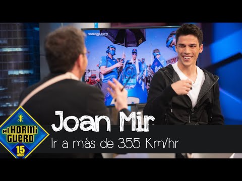 Joan Mir confiesa cómo se siente a más de 355km por hora: "Te acostumbras" - El Hormiguero