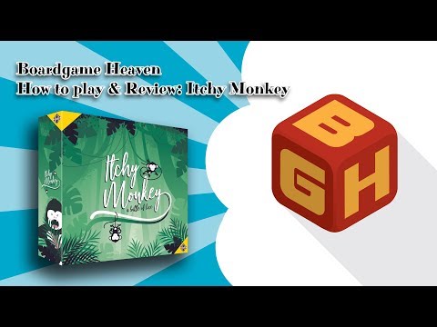 Boardgame Heaven How To Play & Review: Itchy Monkey