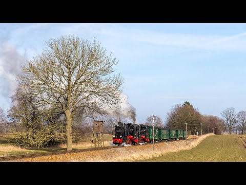 Frühlingsdampf auf Rügen im März 2018
