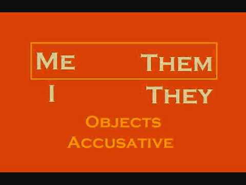 Dangin Nira - Lesson Six - The Accusative Case
