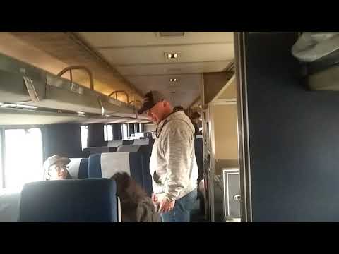 DEA agent getting irritated on Amtrak in March 2019