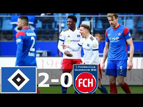 Hamburger SV Sport Verein 2-0 1. FC Fussballclub H...