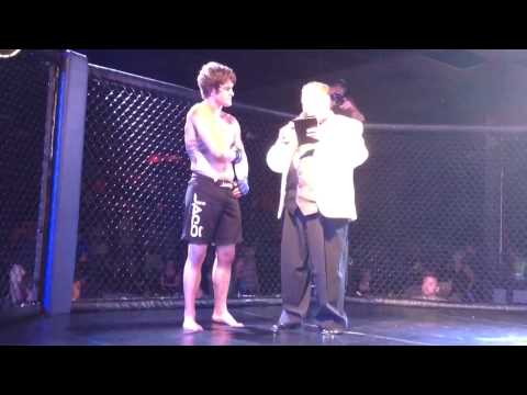 Andrew Huffman :-) Winner TKO  :-) 1st round :-) Kombat Zone 39