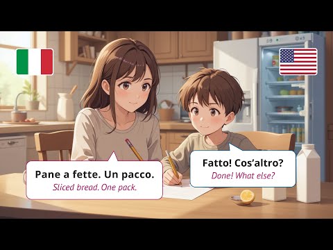 10 Minutes of Real Italian Conversation for Beginners 🇮🇹| Listening Practice with English Subtitles