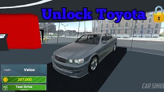 Toyota Chaser buying New car _ car simulator 2