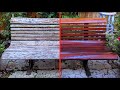 Bench Restoration: Woodworking Project