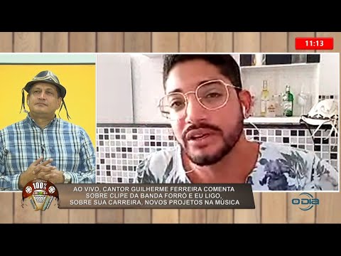 Guilherme Ferreira (Forró E eu Ligo) ao vivo no 100% ForroÌ