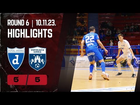 Futsal Dinamo v Uspinjača Gimka 5:5 | HIGHLIGHTS | Perić rescues a point | HMNL 23/24