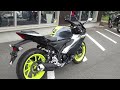 ヤマハ YZF-R125 YZFシリーズの末弟のR125!他のYZFシリーズと変わらないサイズ感がカッコイイ!