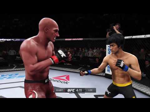 The Giant vs. Bruce Lee (EA Sports UFC 3) - Crazy UFC 👊🤪