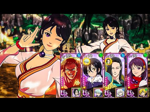 THE COLLAB UNIT EVERYONE FORGOT EXISTS... Level 90 KOF Athena [Seven Deadly Sins Grand Cross]