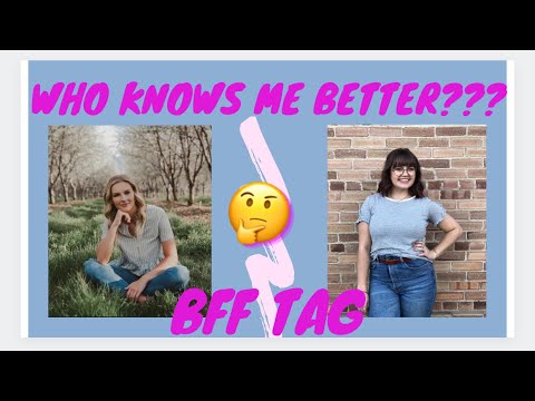 Best Friend Tag //Q&A with my besties!