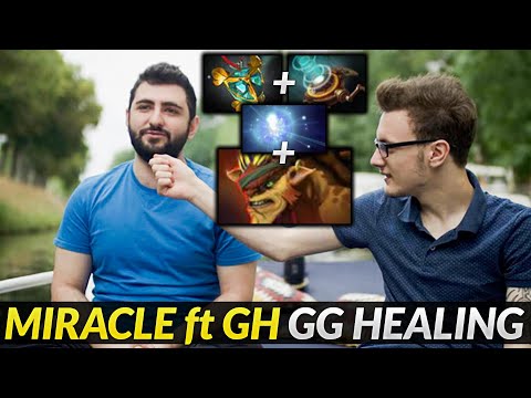 Miracle Bristleback ft Gh IO on same lane - Unbeatable Carry