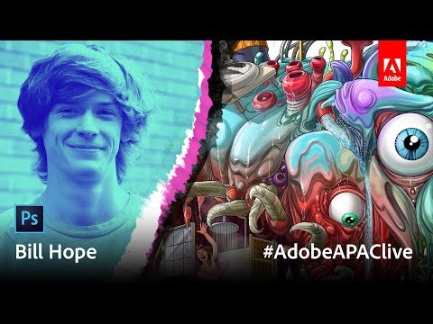 Adobe APAC Live Episode 11: Illustration with Bill Hope Part 1